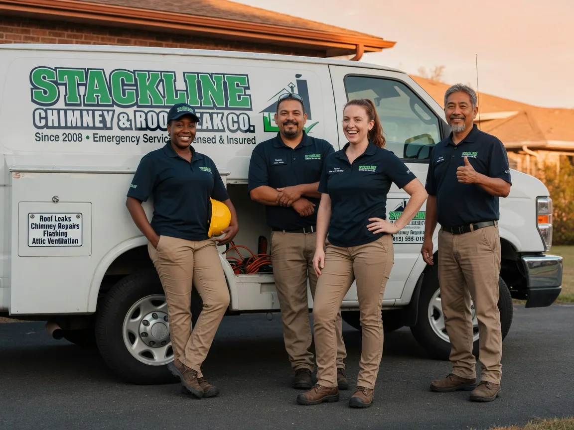 Chimney flashing repair company in Owaneco, IL